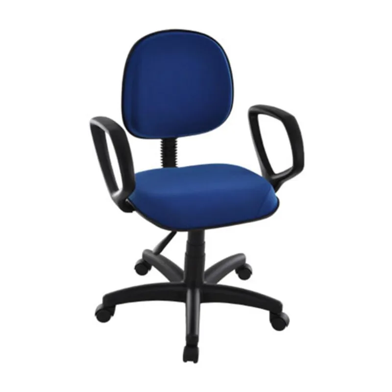 Cadeira Home Office, Executiva Com Braços Linha Office - Vermelho