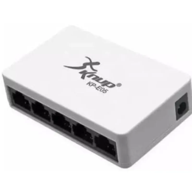 Switch 5 Portas 10/100mbps Kp-e05a