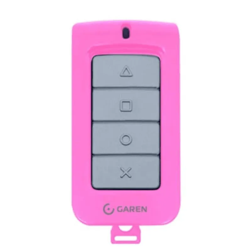 Controle Remoto De Portão, 433mhz, Tx Play Rosa - Garen