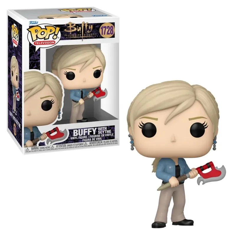 Boneco Funko Pop! Buffy: A Caça-vampiros - Buffy Com Foice