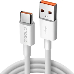 Cabo Usb Tipo C Turbo Carregamento Rápido E Dados 1 Metro
