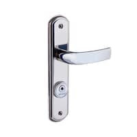 Fechadura Galaxy Tetra Chave Fort Quadra 5585z Cromado 55mm Aliança
