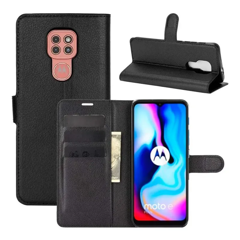 Capa Capinha Case Carteira Flip Para Moto G9 Play / E7 Plus