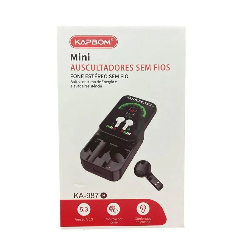 Fone De Ouvido Com Fio Ka-987