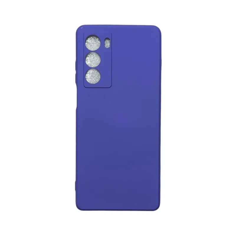 Capa Moto G200 Silicone Aveludada Protege Câmera Colorida Capinha Anti Impacto Moto G200:roxo