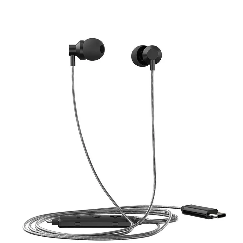 Fone De Ouvido HP, Dhh-1126, USB-C, Com Microfone, Preto