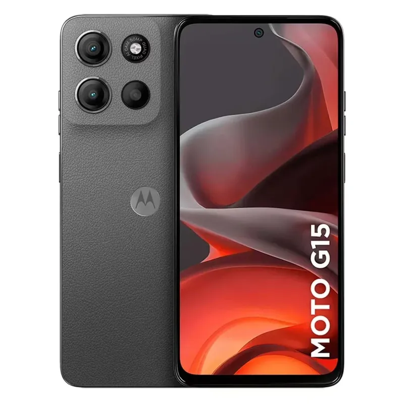 Smartphone Motorola Moto G15 Xt-2521-2 256gb 4gb Ram Dual Sim Tela 6.72" - Cinza