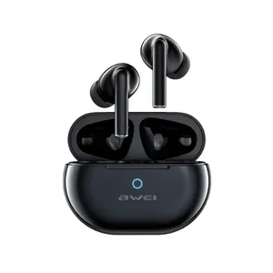 Fone Bluetooth Awei T61 Intra-auricular | Redução De Ruído, Design Esportivo E Bateria Longa