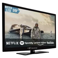 Smart Tv De 39" Buster Smart Hdtv-39d07FULL HD Com Tela LED Full Hd - Preto