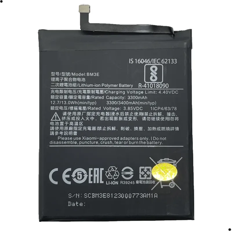 Bateria Bm3e Compativel Com Xiaomi Mi 8