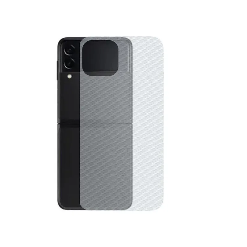 Película Para Samsung Galaxy Z Flip 3 5G, Traseira De Fibra De Carbono, Gorila Shield