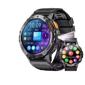 Smartwatch Lige Esportes Chamada Bluetooth À Prova D' Água Laranja