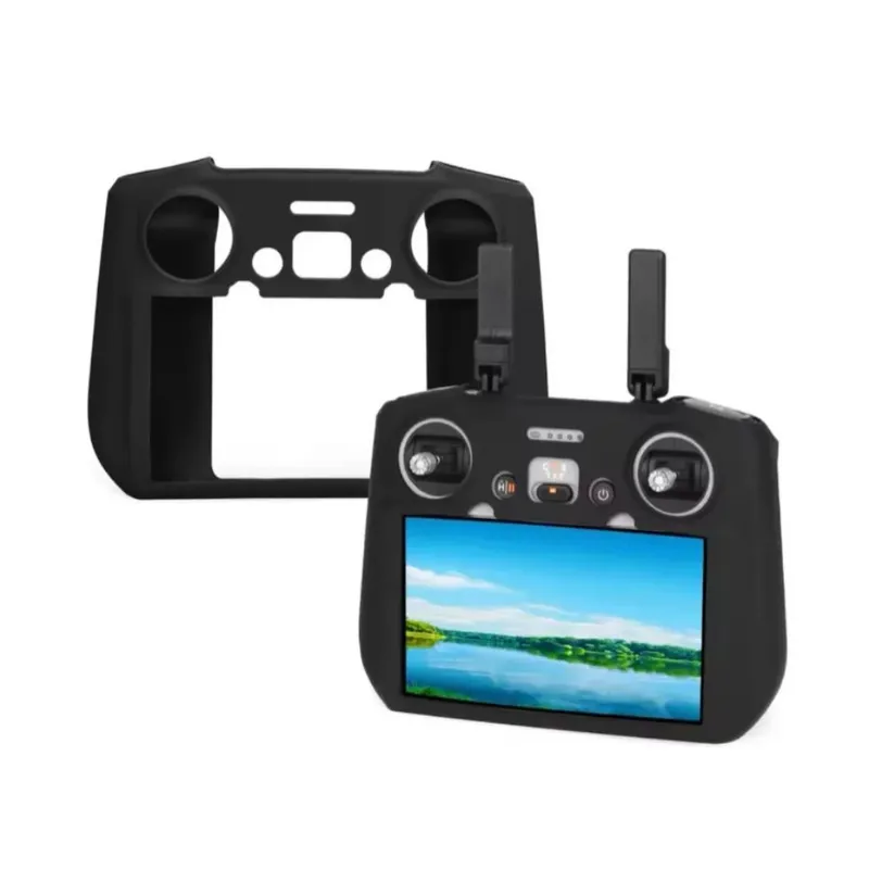 Capa De Silicone Preta Para Controle Dji Rc N2