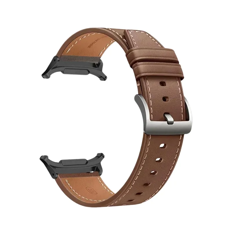 Pulseira De Couro Para Galaxy Watch Ultra - Marrom