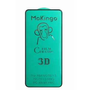 Película De Cerâmica Compativel Para Smartphone Xiaomi Redmi Note 13 / Note 13 Pro / Poco F5 / F5 Pro / X6 / X6 Pro