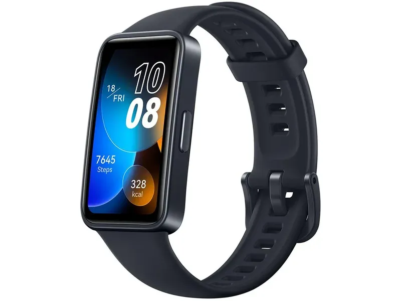 Relógio Smartwatch Huawei Band 8, Tela 1.47 Polegadas Amoled 5atm,Caixa Polímero Dark, Multiira Black