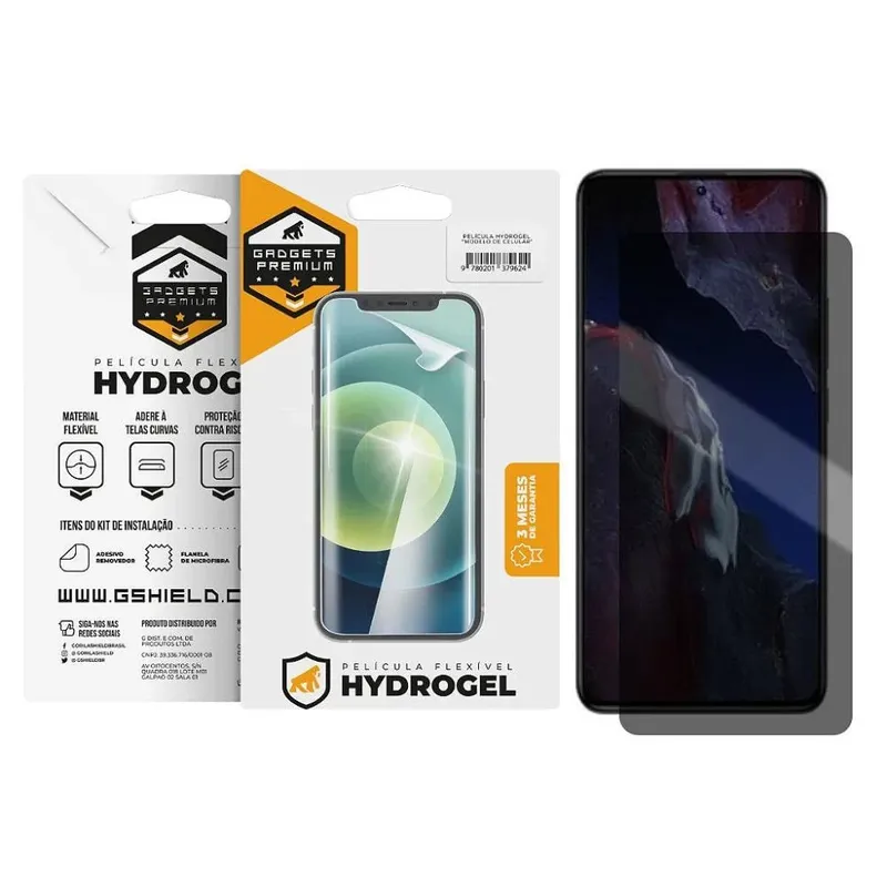 Película Gshield Para Xiaomi Poco F5pro-privacidade Hydrogel