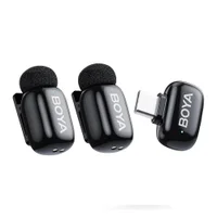 Microfone De Lapela Boya Boyamini-23 Android/ios Preto