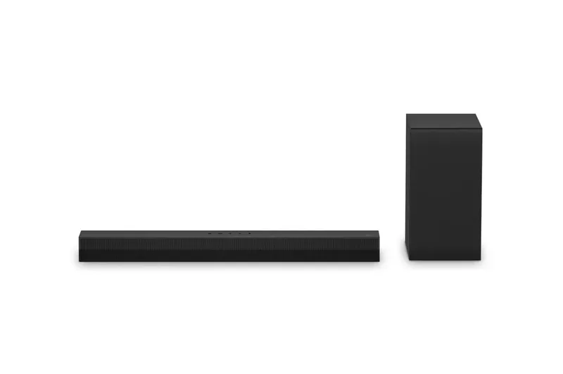 Soundbar LG S40t, Bluetooth 5.3, 300W, Subwoofer, 2.1 Canais, Preto