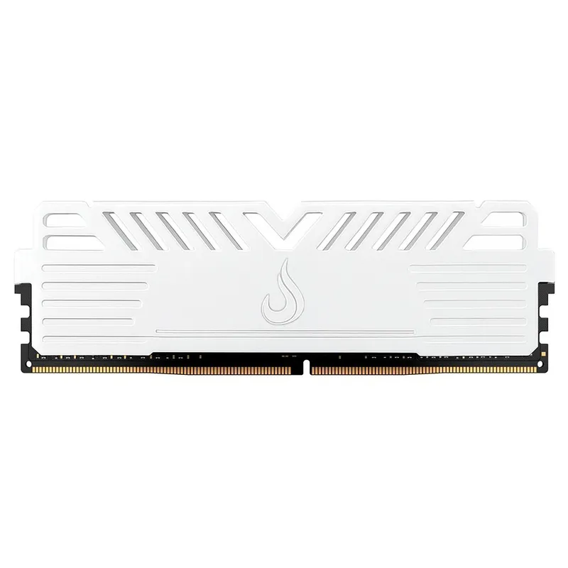 Memória Gamer Rise Mode 16GB, DDR4, 3200MHz, CL16, Viper White - RM-D4-16G-3200VP-W