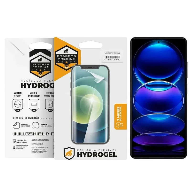 Película Gshield Para Redmi Note 12 Pro Plus 5g, Hydrogel Gamer Fosca