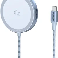 Ugreen Carregador Sem Fio Magnético Por Indução Magsafe Ertificação Qi2 25w (cabo Usb-c / Tipo C 1,5 M,) Compatível Iphone 17 Pro Max Air 16 15 14 13