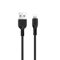 Cabo Carregador Usb Lightning Ios Rápido Turbo 1 Metro Cor:preto