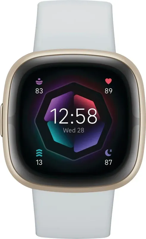 Fitbit - Smartwatch Sense 2 Advanced Health - Pale Gold-fb521glbm-us