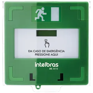 Caixa Acionador De Emergência Intelbras, Rearmável As 2010