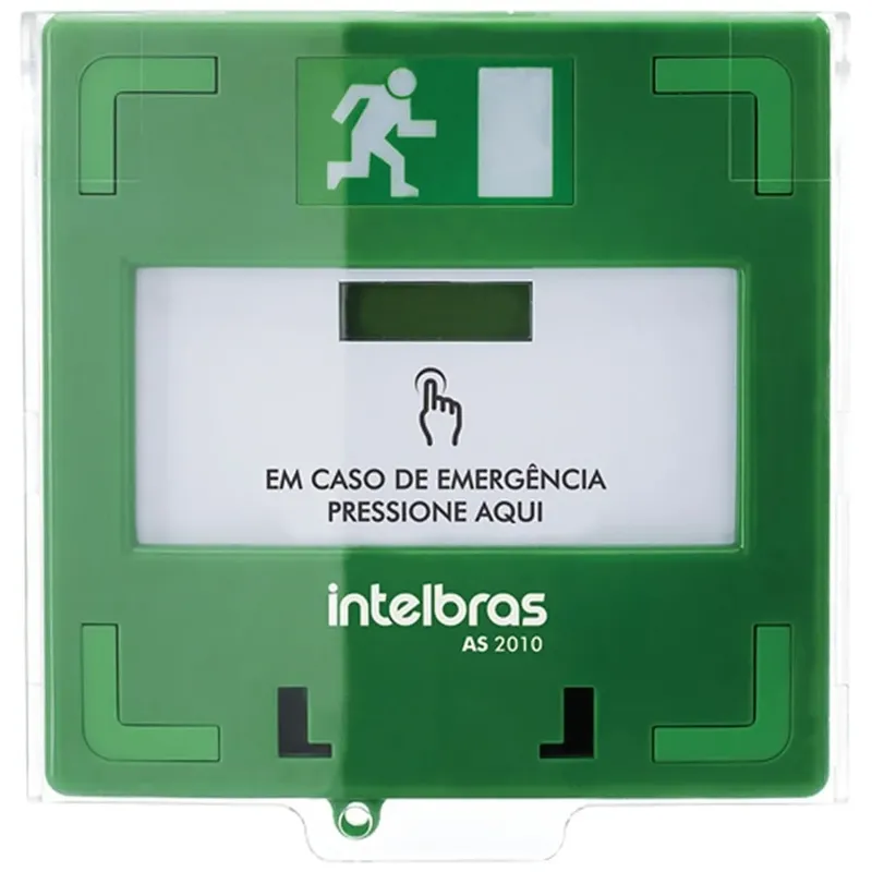Caixa Acionador De Emergência Intelbras, Rearmável As 2010