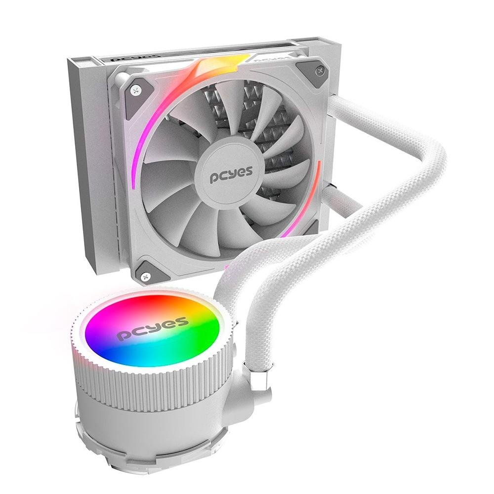 Water Cooler PCYes Sangue Frio 3 ARGB 120mm Branco