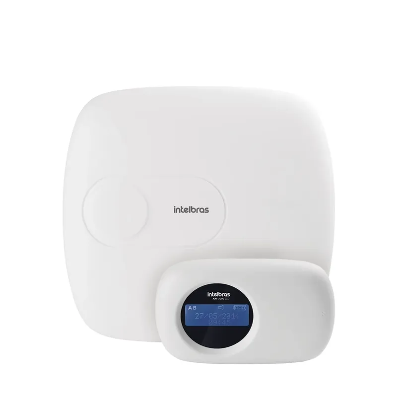 Central De Alarme Intelbras Amt 2018e Monitorada Com 18 Zonas (8 + 8 + 2 Com Fio + 24 Sem Fio)