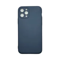 Capa Iphone 11 Pro Silicone Aveludada Protege Câmera Colorida Capinha Anti Impacto Iphone 11 Pro:cinza Escuro