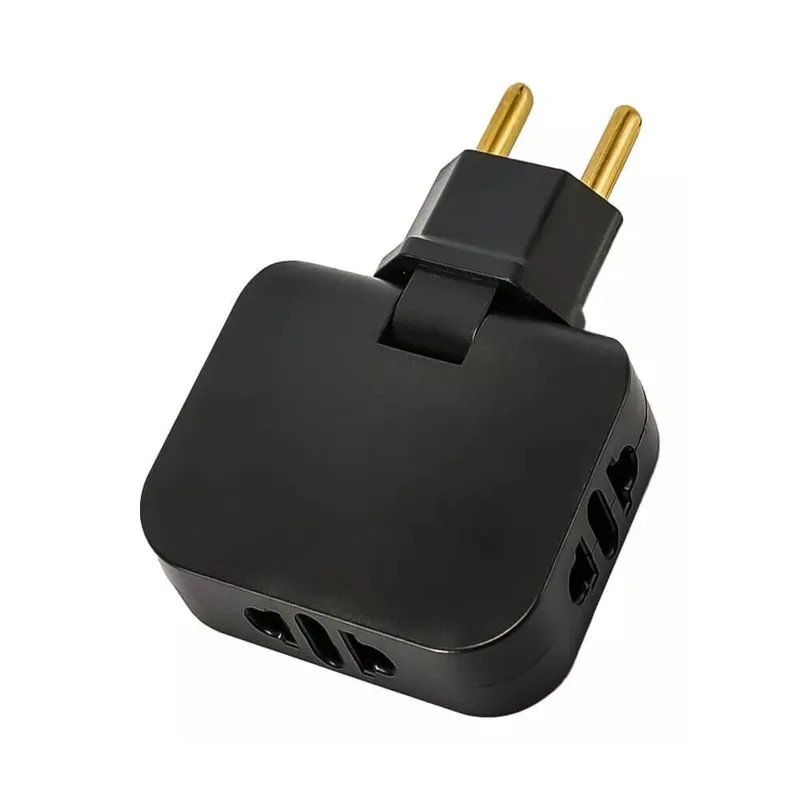 Adaptador De Tomada T Articulado V6 Gm-024