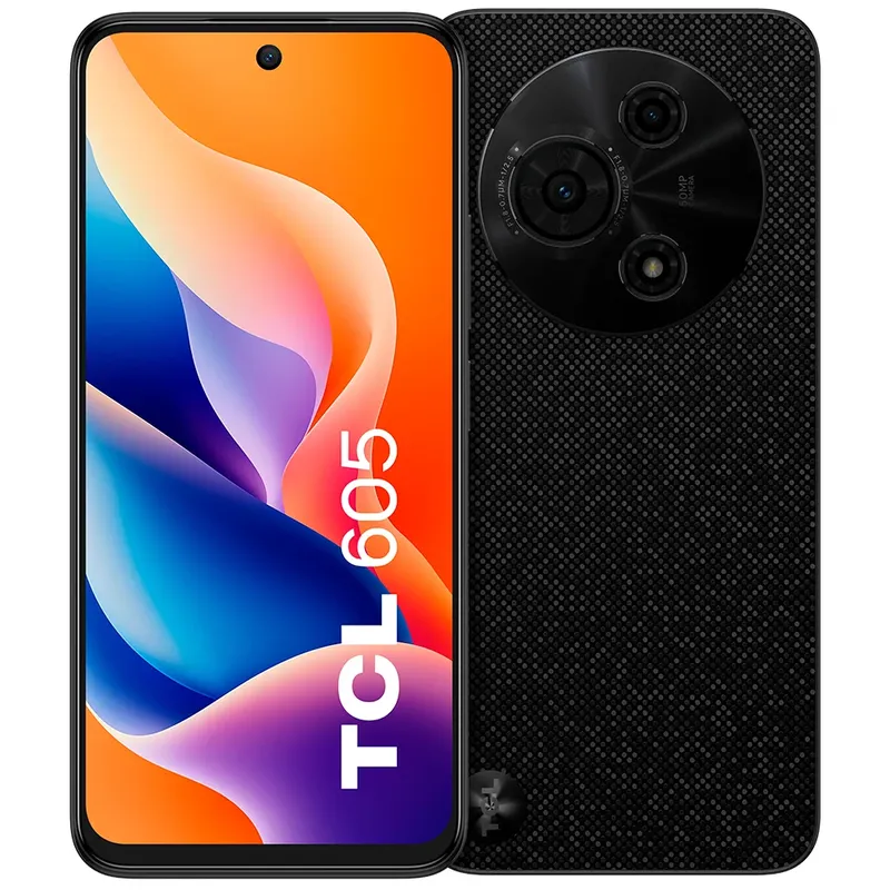 Smartphone TCL 605 4G 256GB 14GB de RAM Câmera 50MP T517J Preto