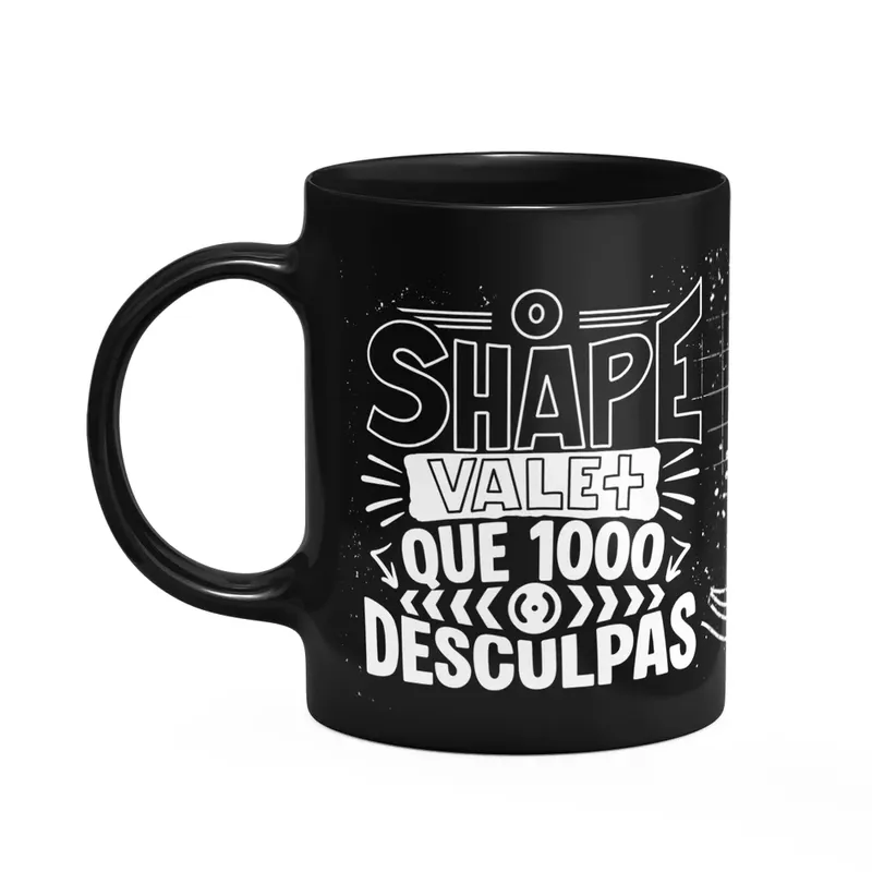 Caneca Fitness Academia - Que Toda Inveja Vire Músculo