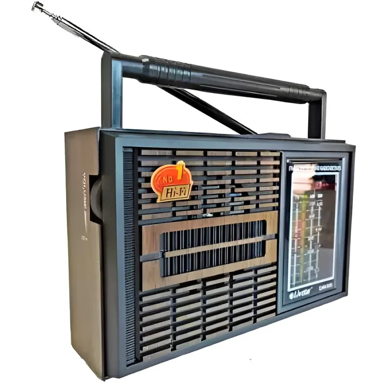 Rádio Vintage 4 Frequências Am Fm Tv Sw Fone De Ouvido