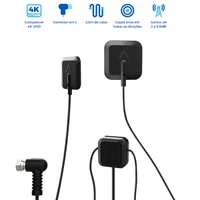 Antena Interna Digital De Tv HDTV, Aquario Invisivel - Dtv-300