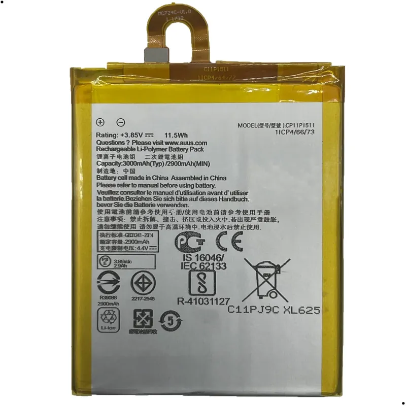 Bateria C11p1511 Compativel Com Zenfone 4 Selfie Zd553kl
