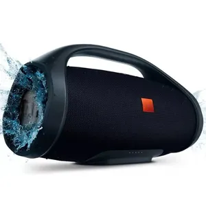 Caixa De Som Extreme 3000 Importada Boombox Grande Bluetooth Portátil Preta Potente Com Graves Reforçados Rádio Fm Entrada Usb Sd Aux Bateria Recarregável Ideal Para Festas E Viagens