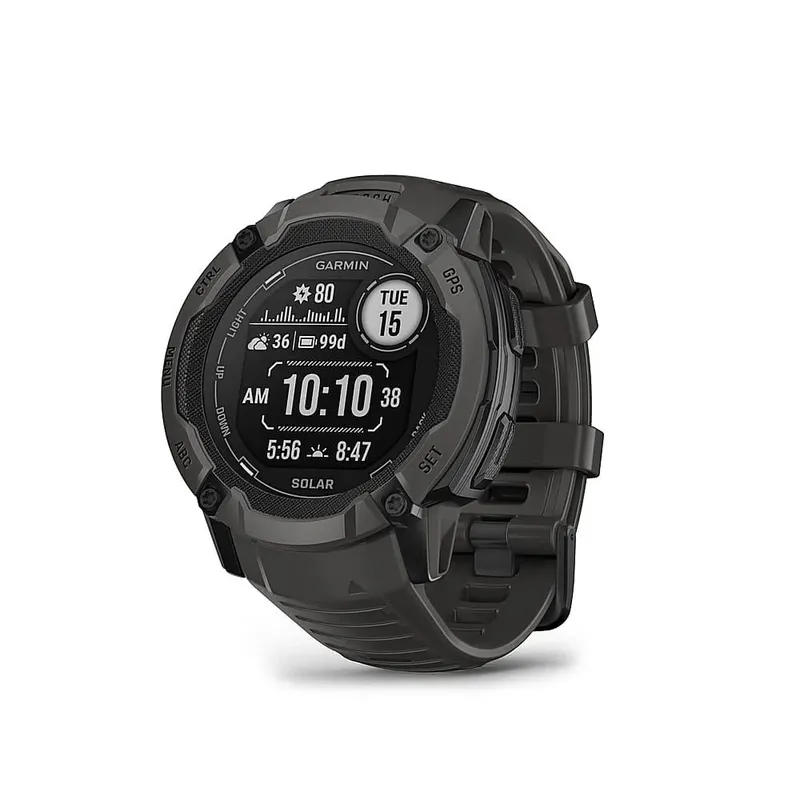 Garmin - Instinct 2x Solar Smartwatch 50 Mm Polímero Reforçado Com Fibra - Cinza-010-02805-10