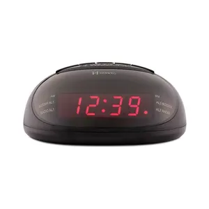 Rádio Relógio Herweg, Despertador, Preto - 8112