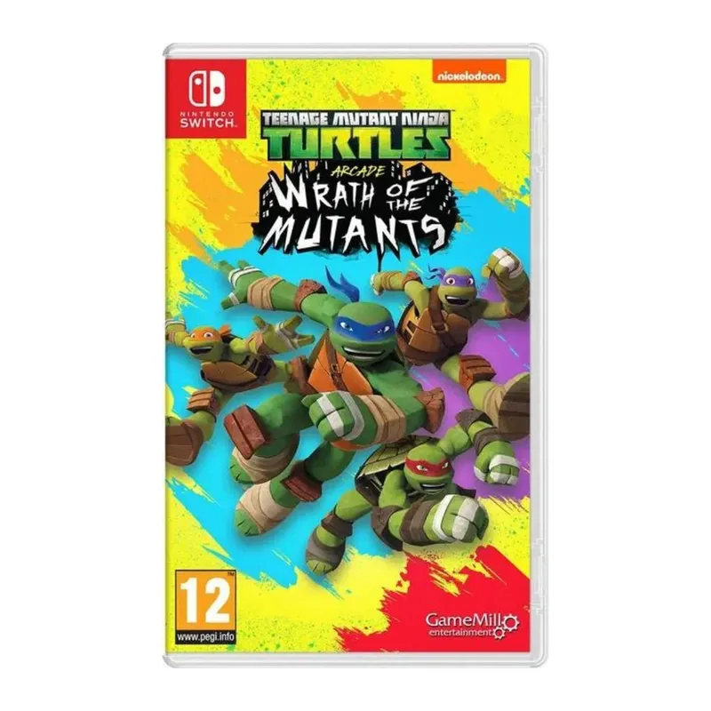 Jogo Tmnt Arcade Wrath Of The Mutants (físico) Switch Europa