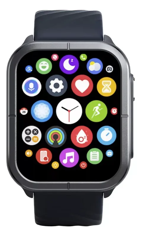 Smartwatch Mibro C3, Bluetooth, Tela 1.85, Preto