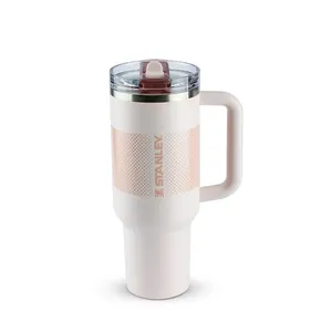 Copo Térmico Quencher Protour Stanley, Rose Quartz Fade, 1,18l, 8661