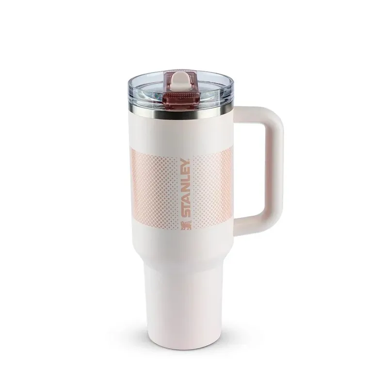 Copo Térmico Quencher Protour Stanley, Rose Quartz Fade, 1,18l, 8661