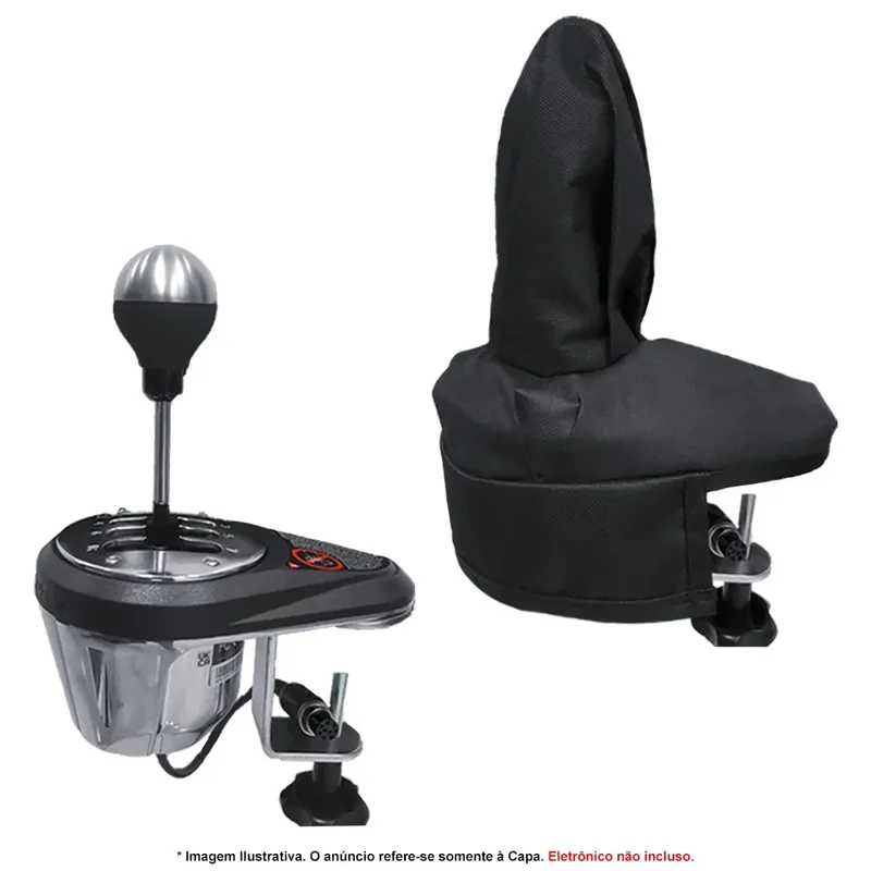 Capa Protetora Qualicapas Compatível C/ Câmbio Th8a-th8s Add-on Shifter Simulador Gamer Thrustmaster