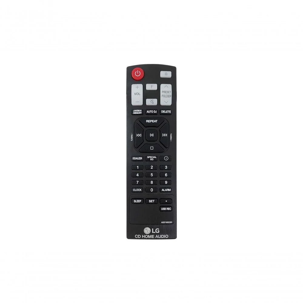 Controle Mini System Lg Akb74955391