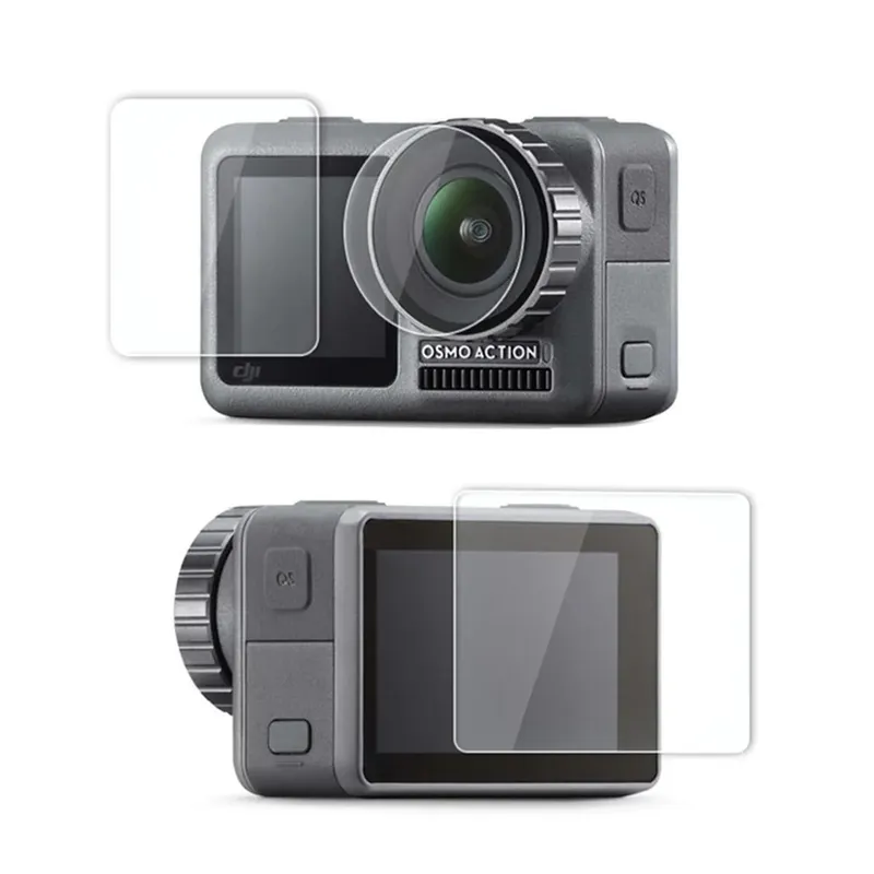 Película De Vidro Shoot Para Lente E Lcds Câmera Osmo Action