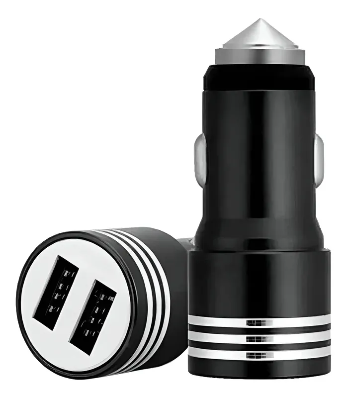 Suporte Veicular Car Charge Carregador 2 Usb Celular